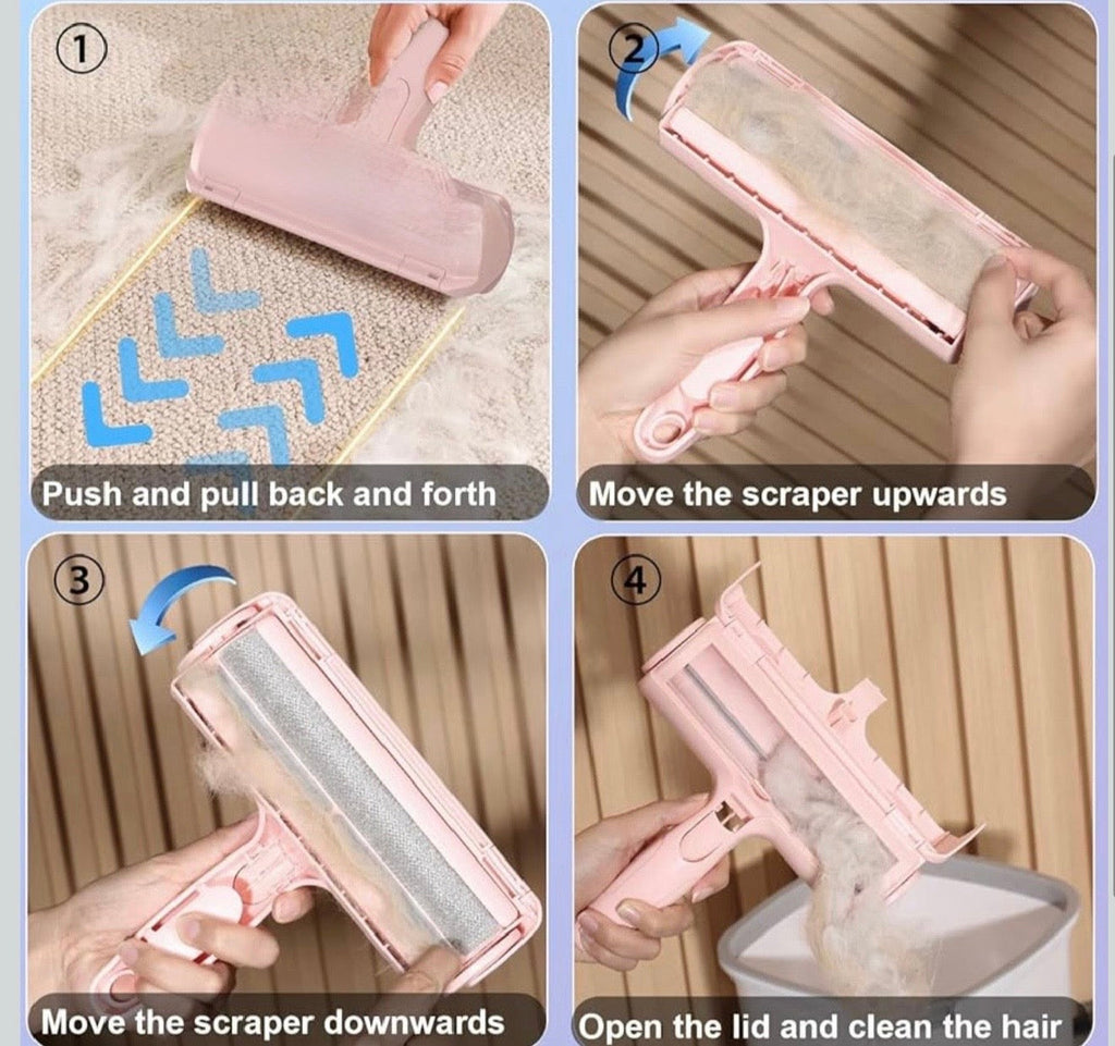 Remove Pet Hair in Seconds  (No More Mess)